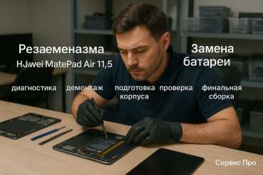 Замена батареи Huawei MatePad Air 11.5  в Гомеле