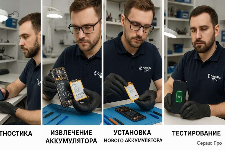 Замена батареи Infinix Note 40 в Гомеле