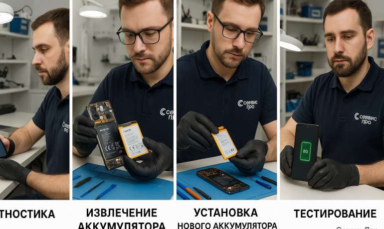 Замена батареи Infinix Note 40 в Гомеле