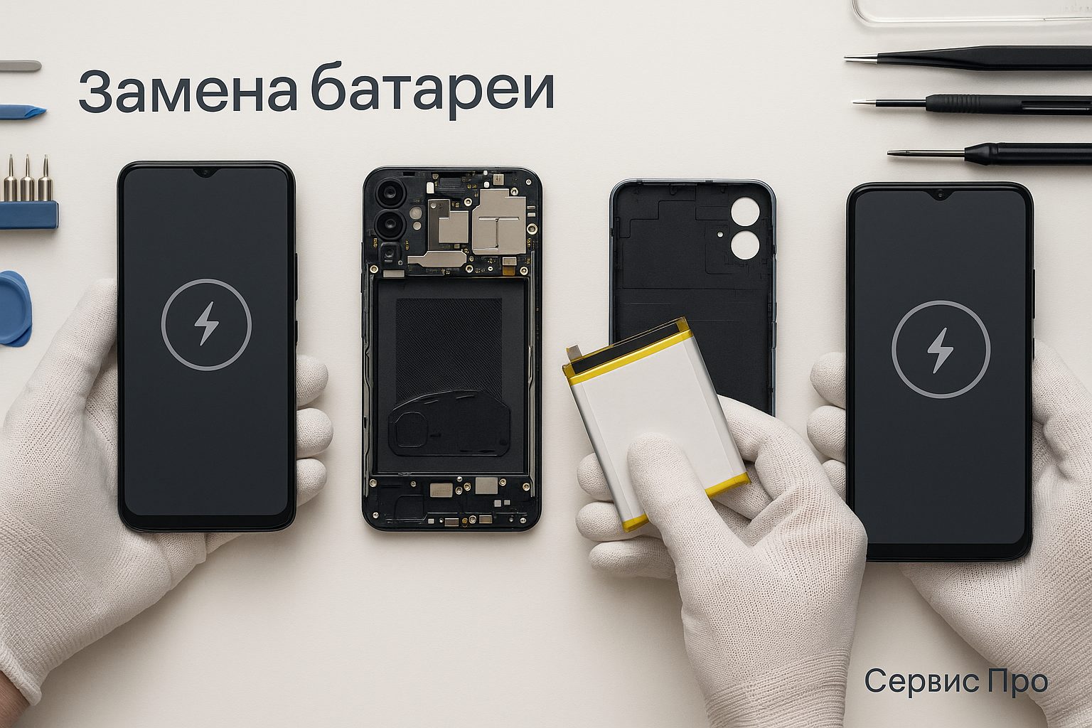 Замена батареи Infinix Smart 9 в Гомеле