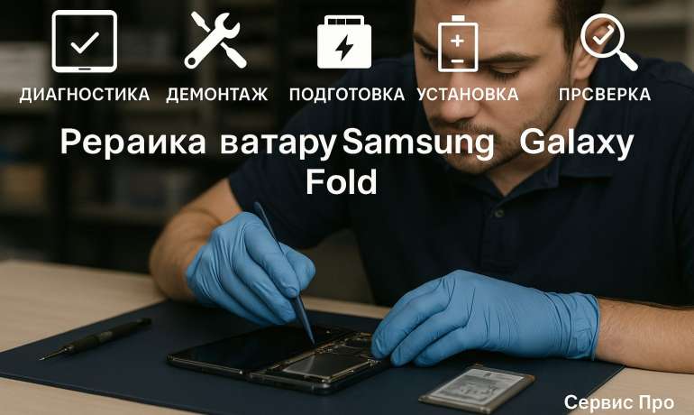 Замена батареи Samsung Galaxy Fold в Гомеле