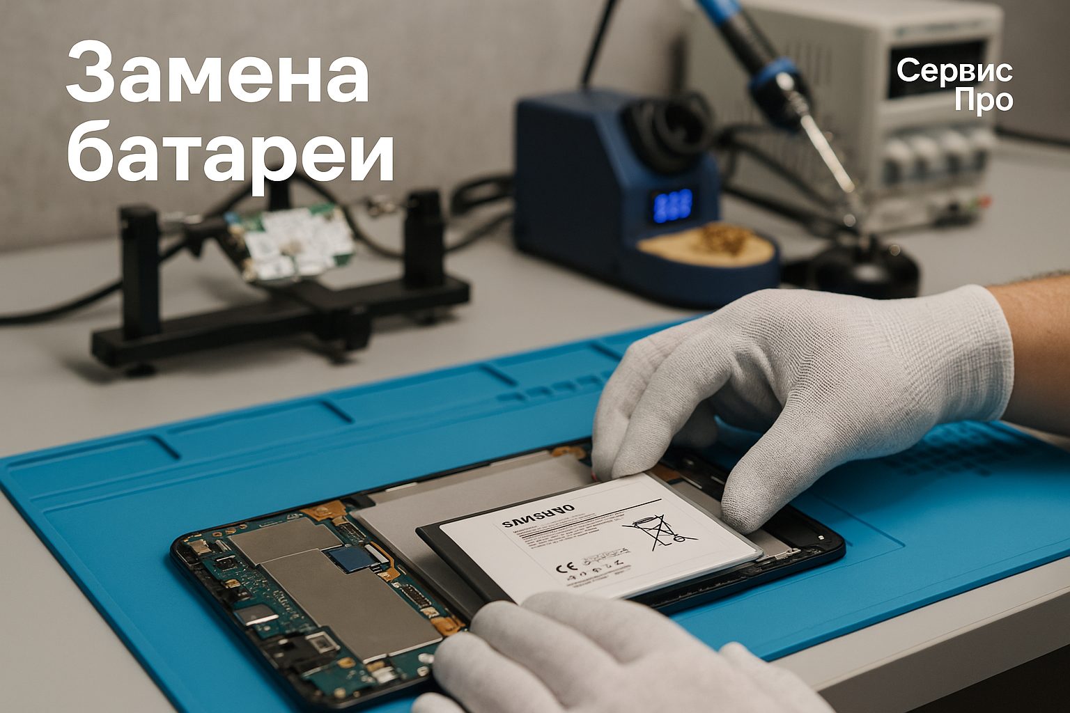 Замена батареи Samsung Galaxy Tab A7 Lite в Гомеле