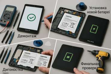 Замена батареи Samsung Galaxy Tab A8 в Гомеле