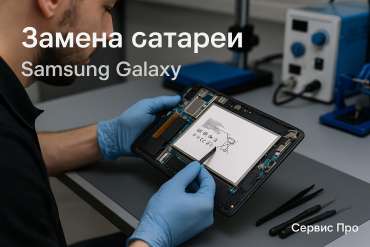 Замена батареи Samsung Galaxy Tab S10 FE Plus в Гомеле