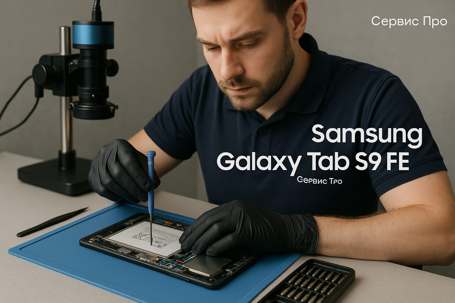 Замена батареи Samsung Galaxy Tab S10 FE в Гомеле