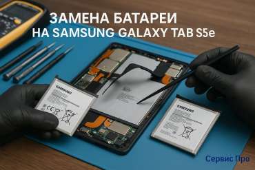 Замена батареи Samsung Galaxy Tab S5e в Гомеле