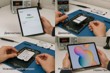 Замена батареи Samsung Galaxy Tab S6 Lite в Гомеле