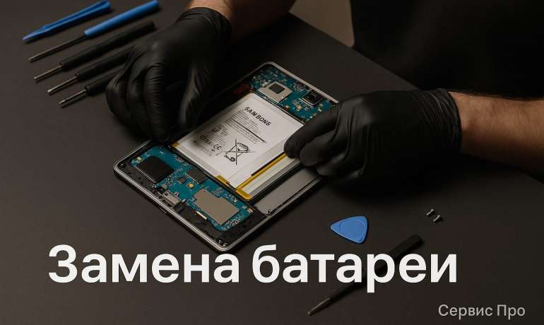 Замена батареи Samsung Galaxy Tab S6 в Гомеле