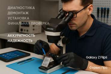 Замена батареи Samsung Galaxy Z Flip 5 в Гомеле