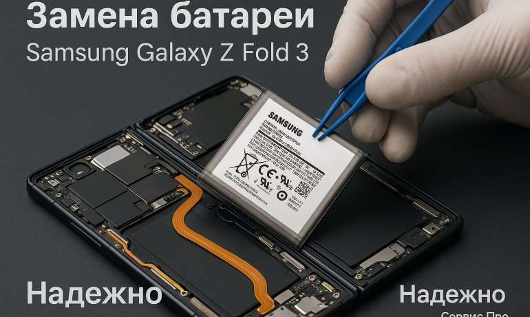 Замена батареи Samsung Galaxy Z Fold 3  в Гомеле