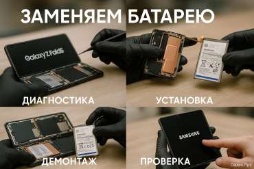 Замена батареи Samsung Galaxy Z Fold 5 в Гомеле