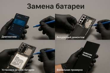 Замена батареи Samsung Note 20 Ultra в Гомеле