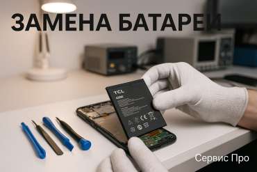 Замена батареи TCL 406S в Гомеле