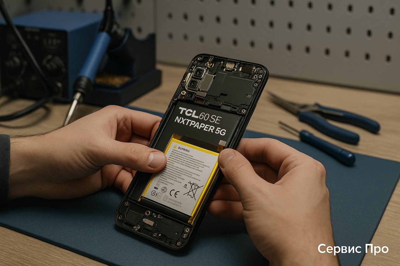 Замена батареи Redmi Note 15 Pro в Гомеле