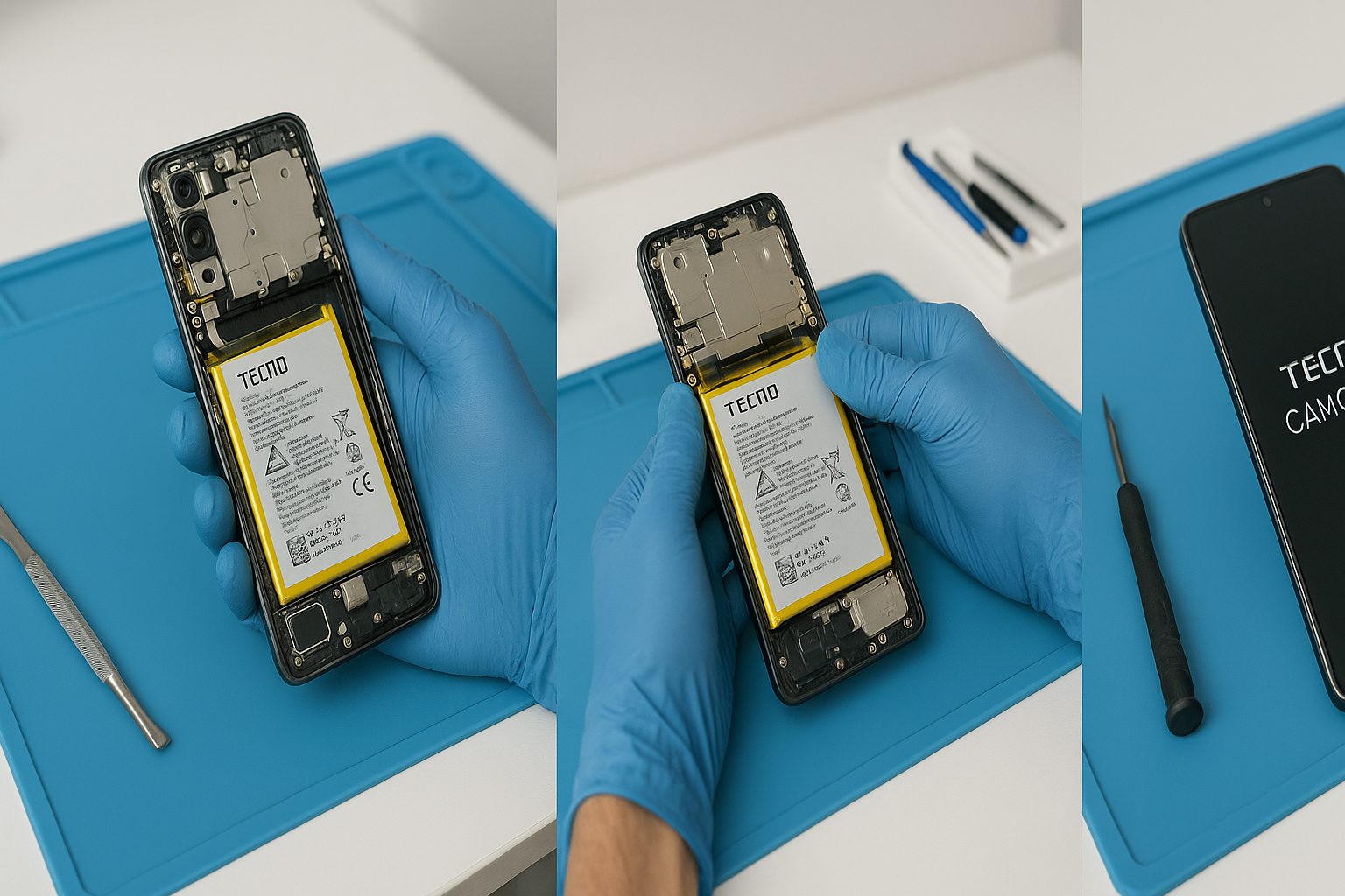 Замена батареи TECNO Camon 30 4G в Гомеле