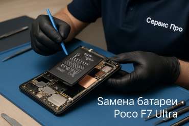 Замена батареи Poco F7 Ultra в Гомеле