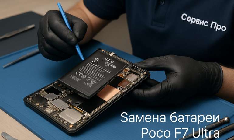 Замена батареи Poco F7 Ultra в Гомеле