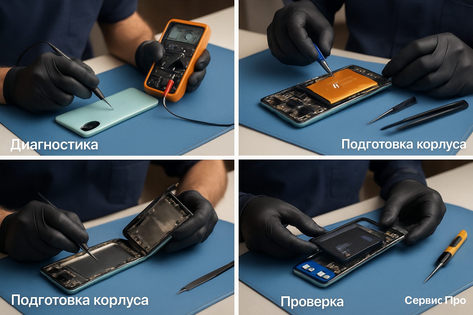 Замена батареи Redmi A5 в Гомеле