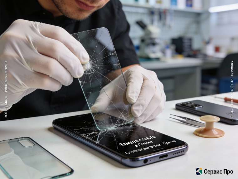 Замена стекла Poco F7 в Гомеле