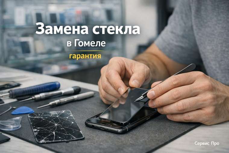 Замена стекла Redmi Note 15 Pro в Гомеле